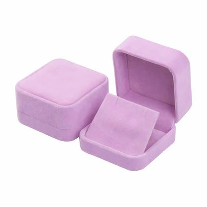 Boite à collier en velours