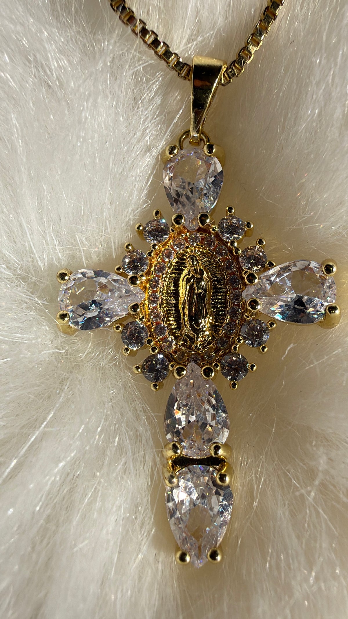 Collier Croix Protectrice