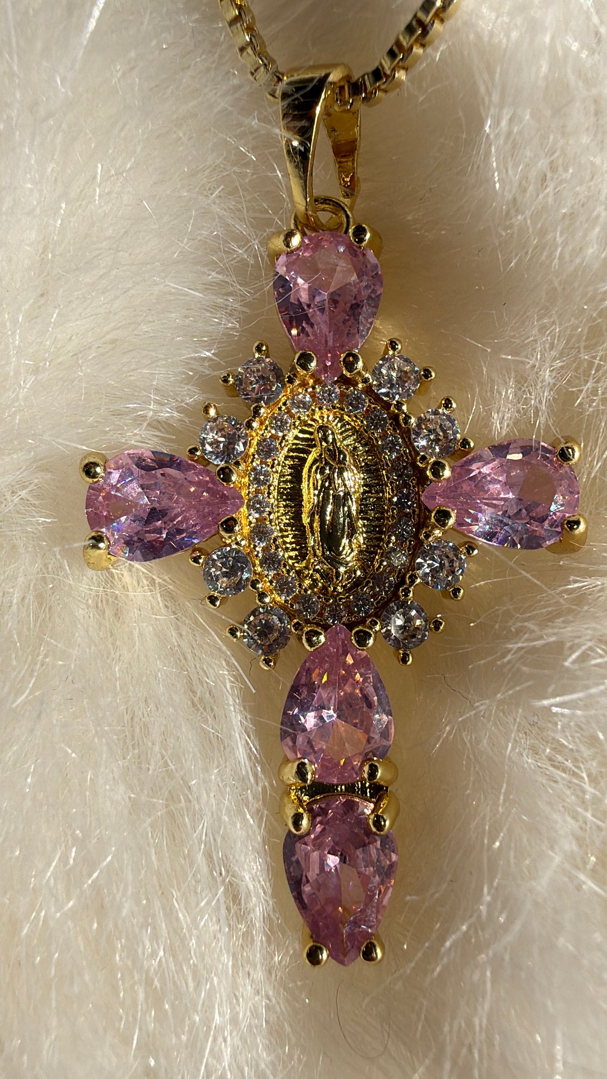 Collier Croix Protectrice