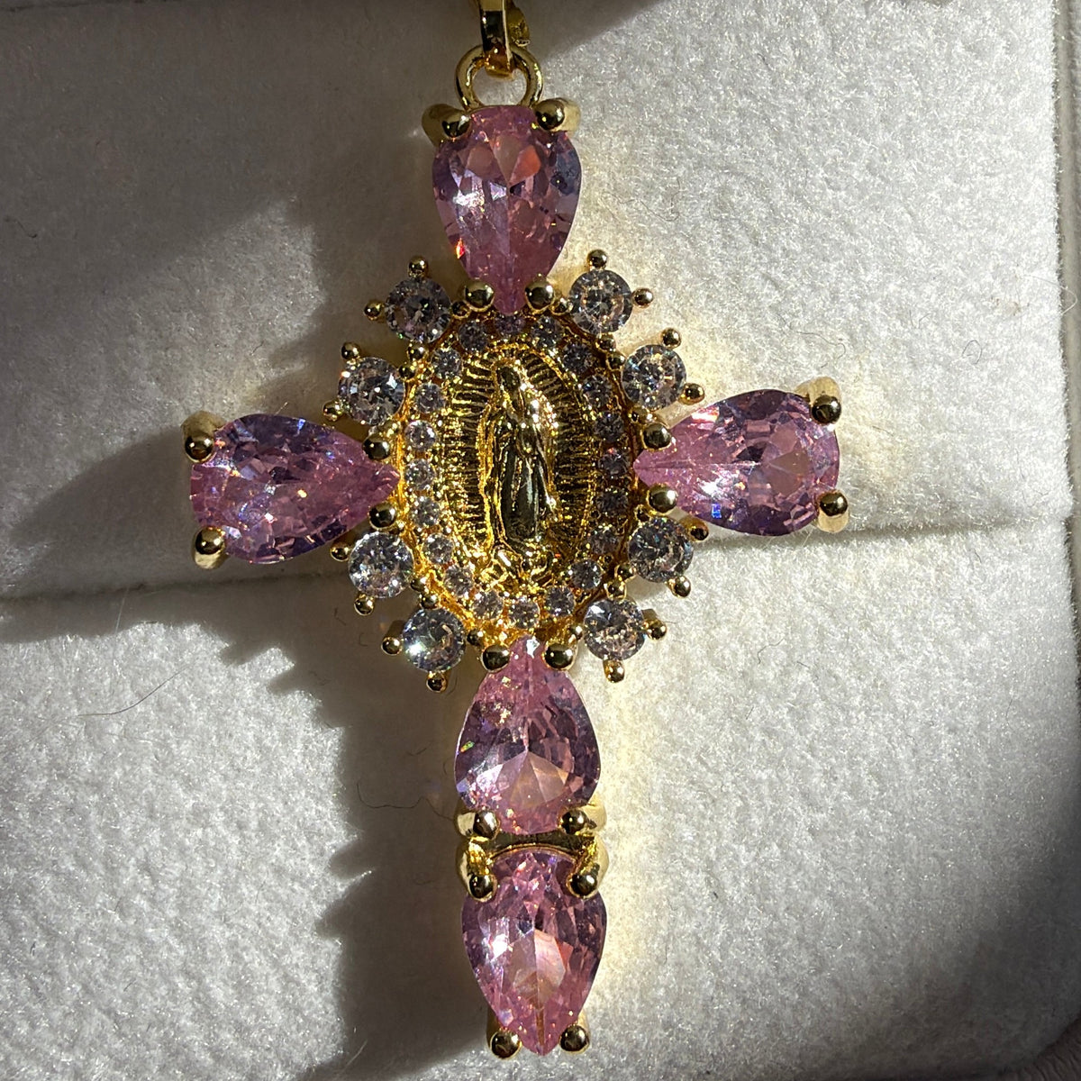 Collier Croix Protectrice
