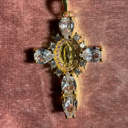Collier Croix Protectrice